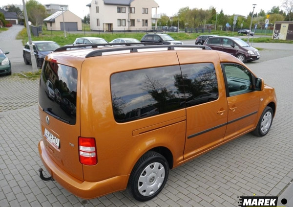 Volkswagen Caddy cena 43900 przebieg: 203445, rok produkcji 2015 z Osiek małe 211